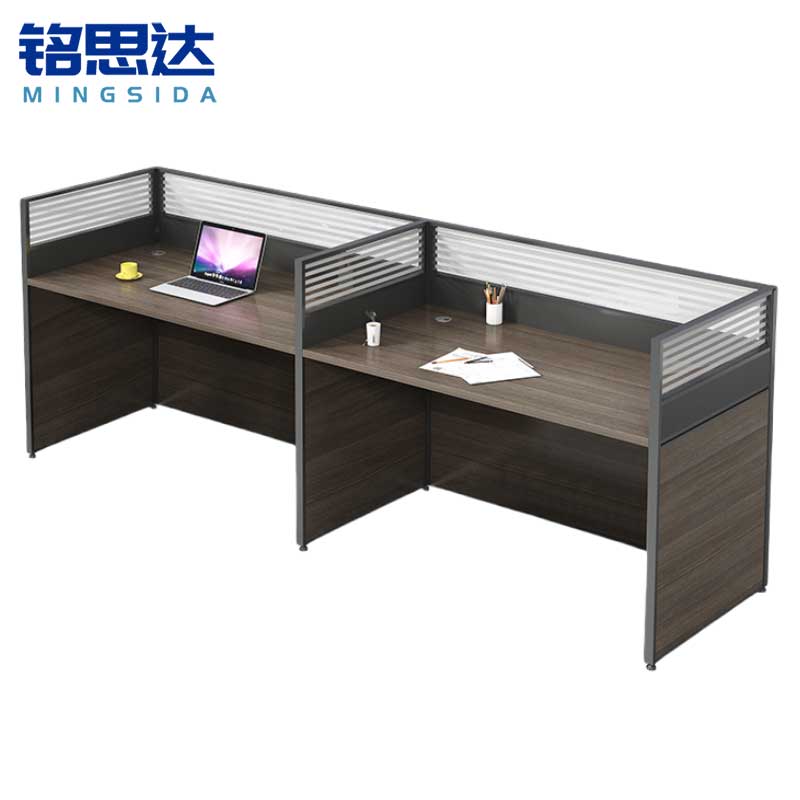 铭思达屏风工位双人并排位张高清大图