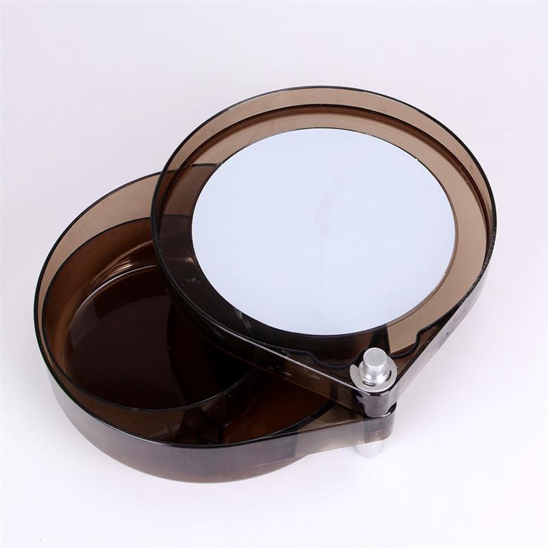 灰色10颗磁拉饵盘钓椅卡扣强磁全磁拉饵盘饵料盒竞技三合一拉饵盒插地