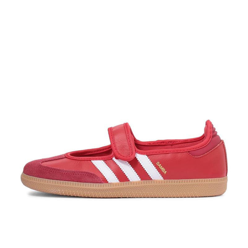 阿迪达斯(adidas)舒适百搭休闲鞋女鞋春夏新款光滑皮革玛丽珍鞋经