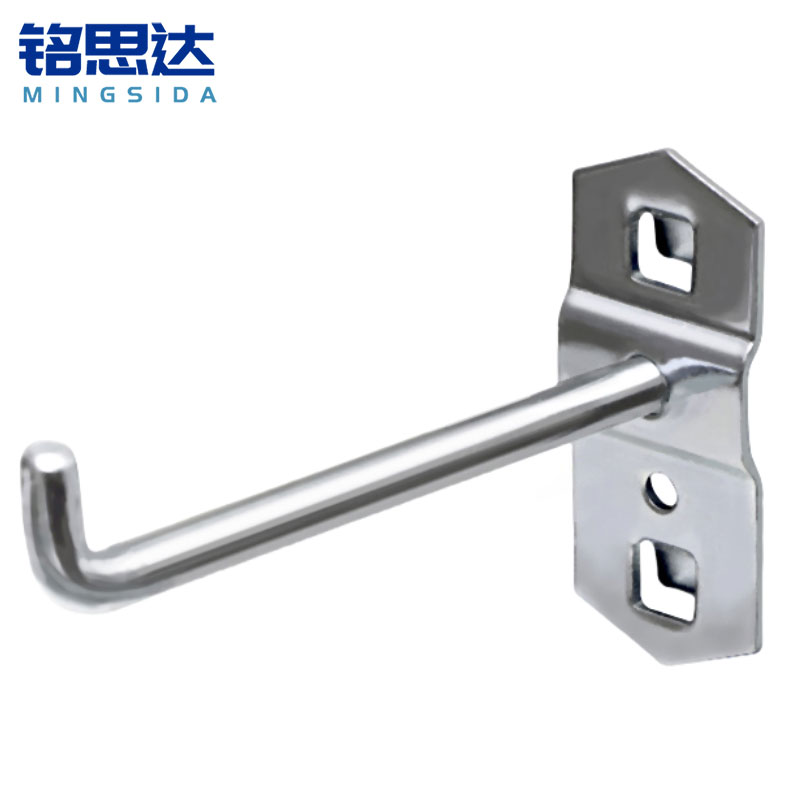 铭思达洞洞板挂钩单钩100mm(10个装)组高清大图
