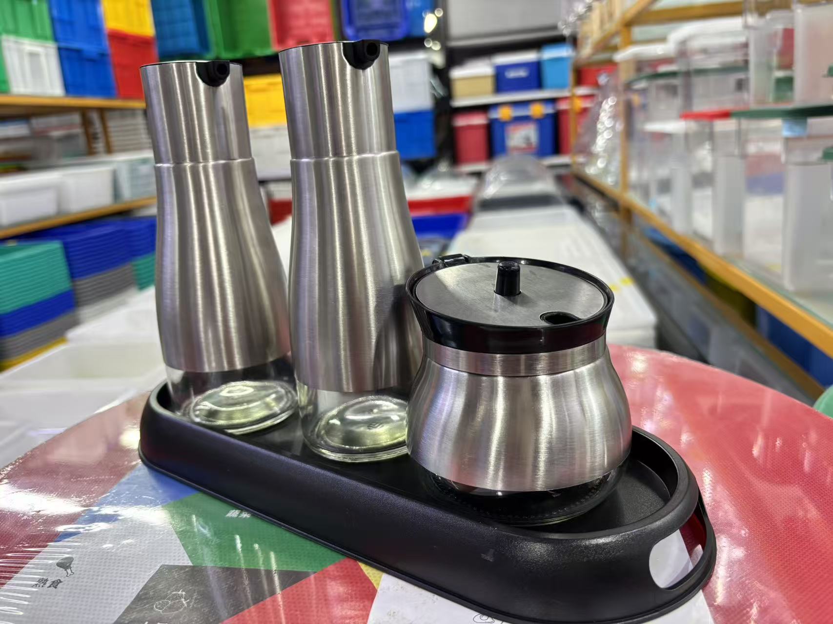 铂锜澳调料罐套装/四件套/套高清大图