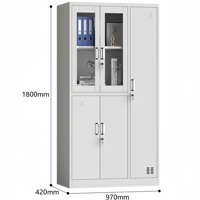 豫龙都更衣柜文件柜五门台高清大图