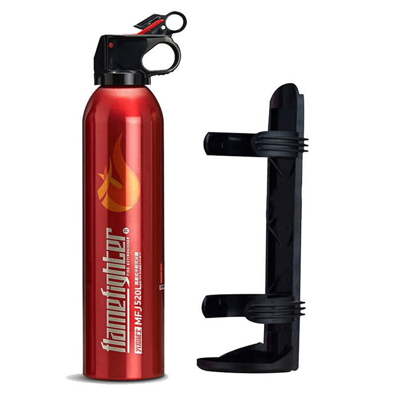FlameFighter(火焰战士)灭火器 汽车用车载灭火器600g轿车家用手提小型便携干粉消防器材年检 MFJ600