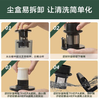 苏泊尔 (SUPOR )除螨仪手持床铺除螨机家用吸尘双拍打紫外线杀菌除湿吸毛VCM16A