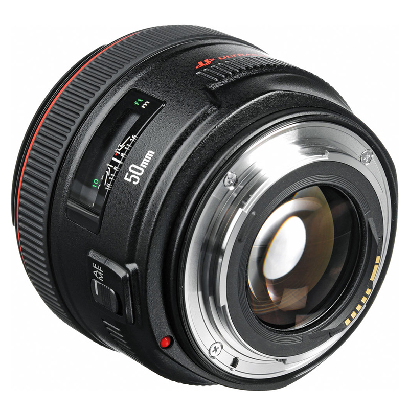 [二手95新]佳能/Canon EF 50mm f/1.2L USM 单反相机中焦人像镜头红圈