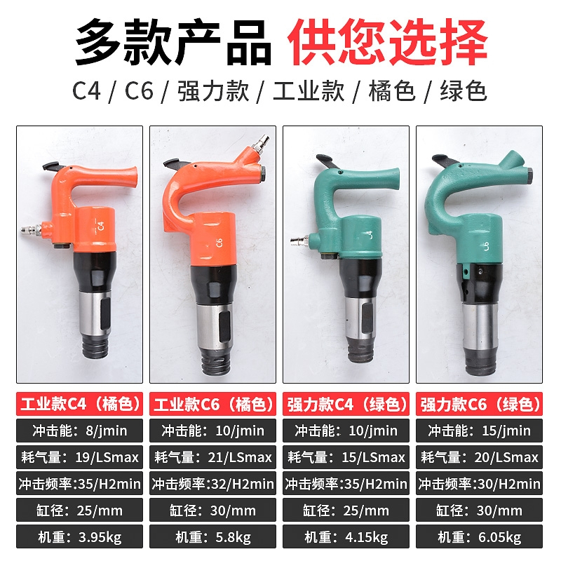 c4c6气铲气动铲刀工业级风铲刹车片焊渣除锈机铲片机风镐凿子工具