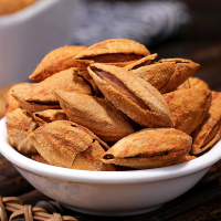 比比赞巴旦木[奶香味]100g坚果仁原味扁桃仁零食干果类小吃休闲食品盐焗巴坦木