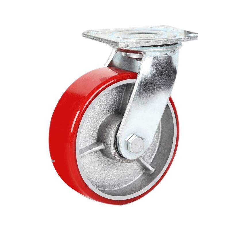 鑫睿辉 重型PU脚轮 6寸万向轮 个高清大图