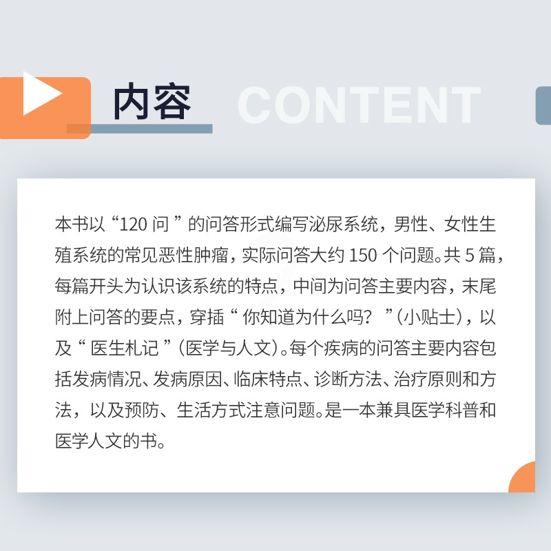 [正版]泌尿及生殖系统常见恶性肿瘤防治(120问与答) 王国民 医学内科诊断与治疗 内科学基础知识书籍 医学类图书 复旦高清大图
