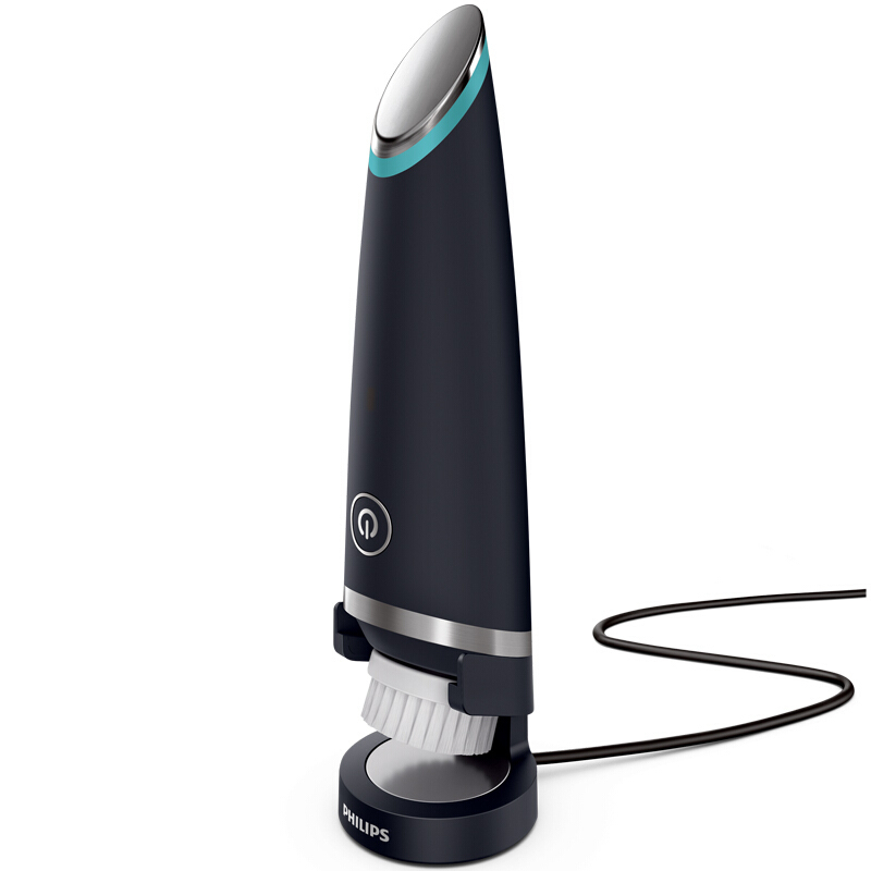 飞利浦(Philips)男士多功能面部护理仪MS5085 内置电池充电式洁面仪美容器 深层清洁持久控油 多款配件提拉按摩