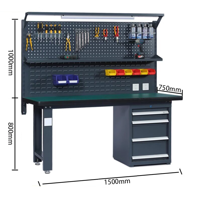 豫汉迎重型工作台 重型钳工台1.5米台