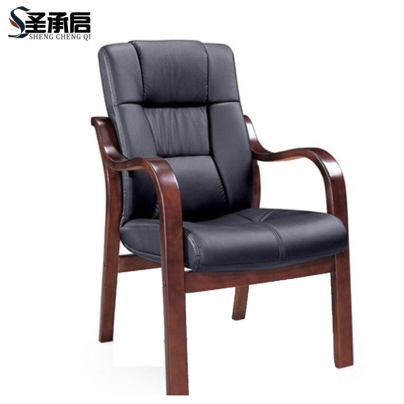 圣承启 实木椅 黑把高清大图