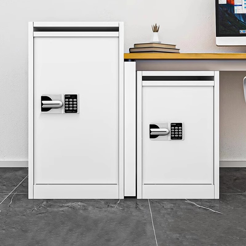 迅迈 文件大型回收箱 涉密载体国保锁 待销柜 秘纸保密销毁柜[800高⭐国保密码锁⭐送帆布袋]高清大图