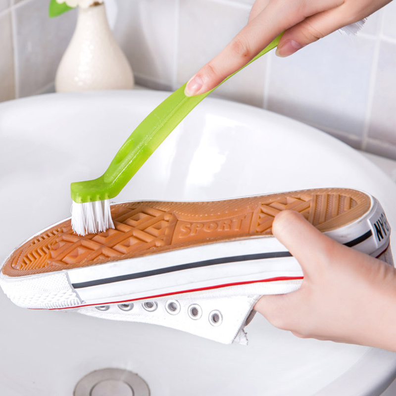 长柄清洁鞋刷洗衣洗鞋刷强力软毛小刷子刷衣服鞋刷子视频