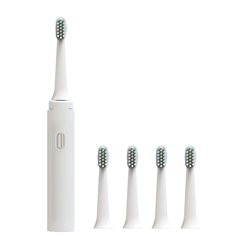 HYUNDAI 便携式 马卡龙电动牙刷 (配5个刷头) X5
