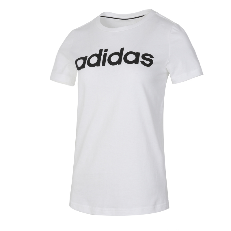 Adidas阿迪达斯短袖女运动服圆领半袖T恤GP7139