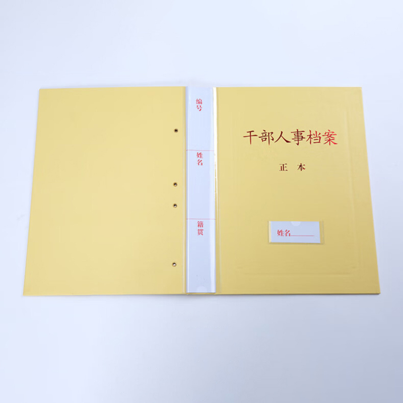 铁斯特 人事档案盒 (可定制文字 图案)TST-D066 35mm 个高清大图