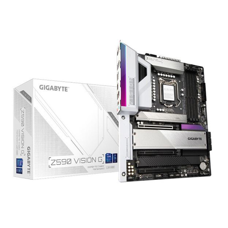 技嘉雪鹰z590visiong主板支持10700k10900kintelz590lga1200