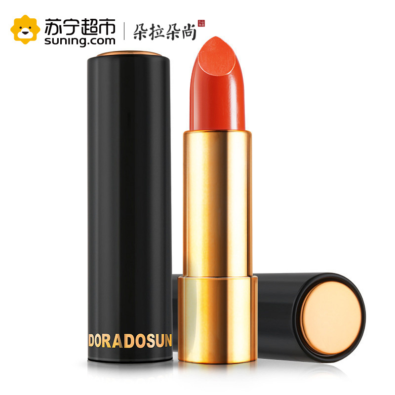 朵拉朵尚花漾迷魅娇润口红3.8g08#经典红保湿补水女士保湿滋润唇膏女咬唇彩妆唇蜜红色系色泽持久