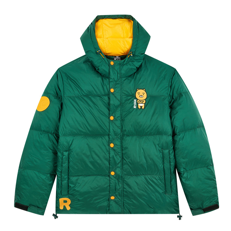 kakao联名丨361°运动羽绒服冬季新款加厚保暖男式羽绒外套男装