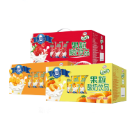 伊利真果粒优酸乳酸奶饮品芒果草莓黄桃果粒12盒/箱