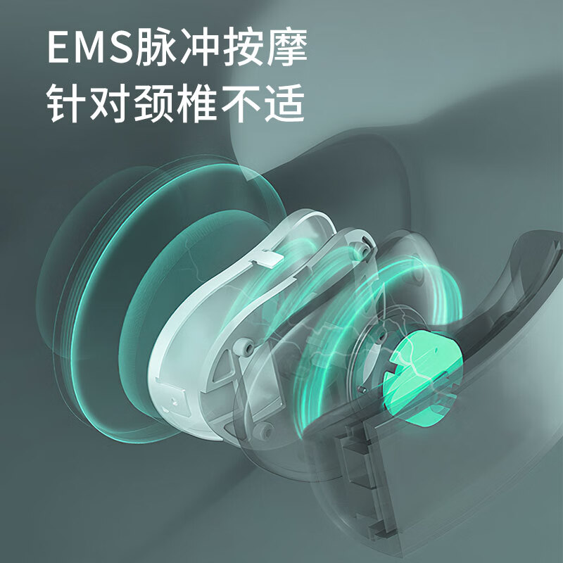 豹牌 颈椎按摩仪 语音、热敷、充电款 BP-M615高清大图