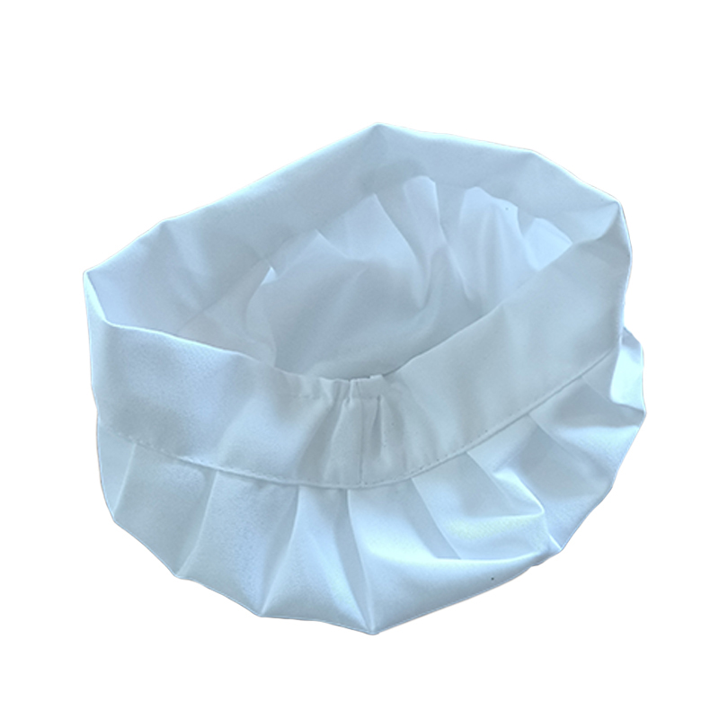 炯毅 帽子男女酒店餐厅餐饮饭店后厨蘑菇帽厨房烘焙店食堂厨师帽子 厨师帽 纯棉白色 均码 顶高清大图