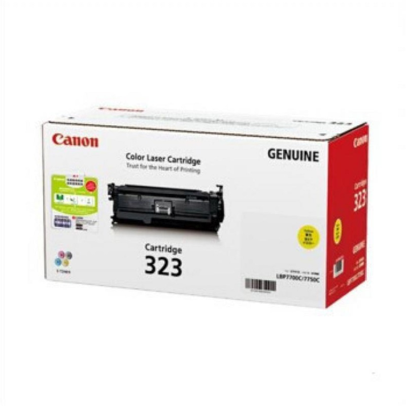 佳能(Canon)CRG-323Y 硒鼓 (单位:只) 黄(适用机型:LBP7750Cdn)单位(件)
