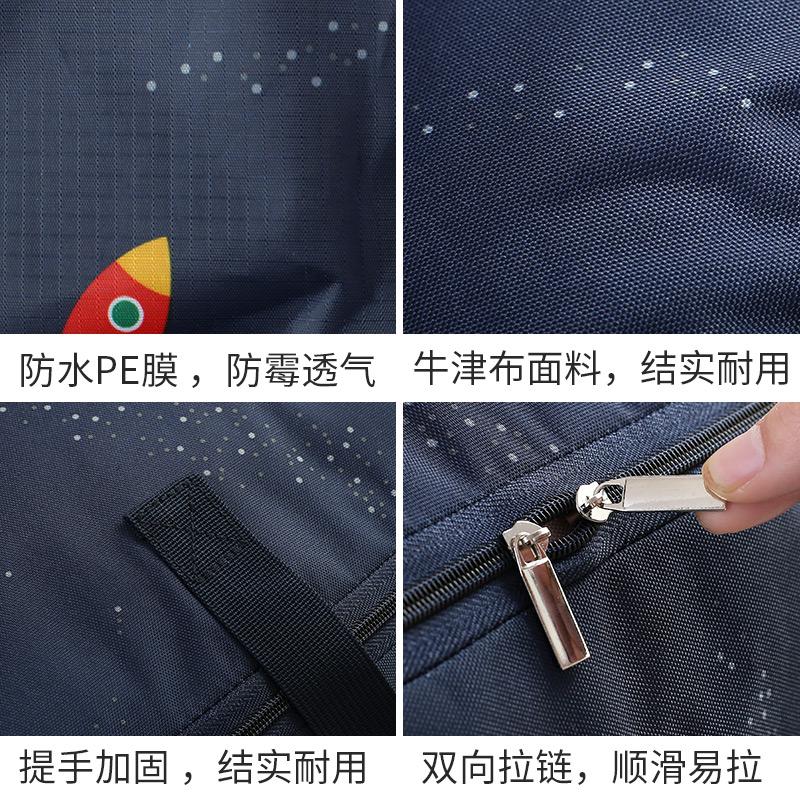 装被子子收纳袋搬家打包袋箱衣服袋子手提装被子牛津布收纳整理袋高清大图