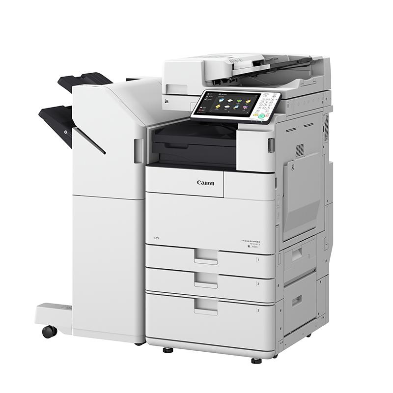 佳能(Canon) iR-ADV 4535 A3幅面 双面输稿器 含鞍式装订处理器+缓冲组件+ 原装工作柜