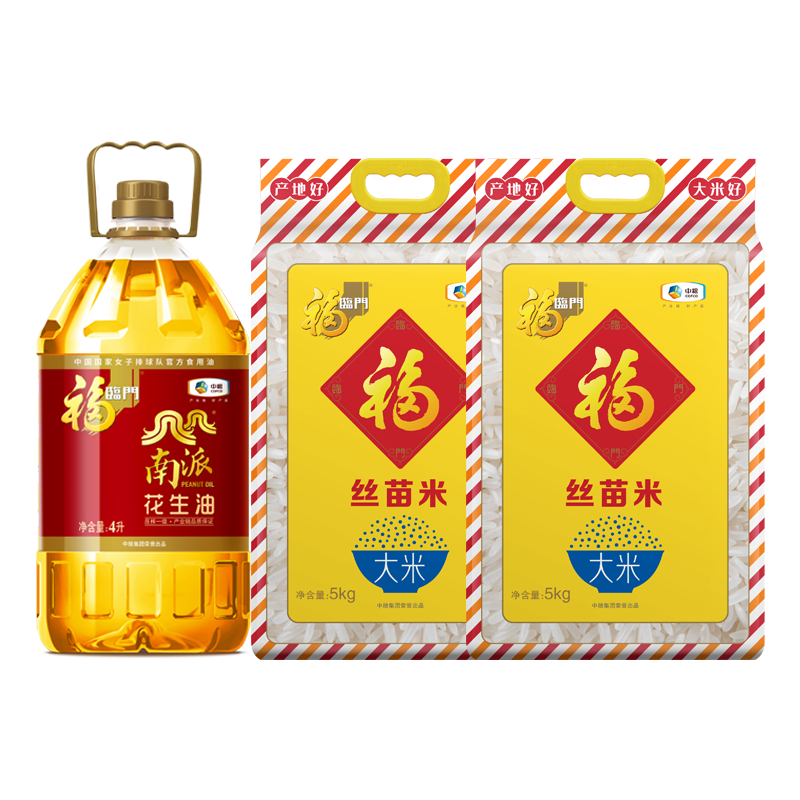 福临门粮油组合 10KG+4L福临门粮油组合