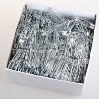 企购优品老式简易金属别针3号 整盒 500枚
