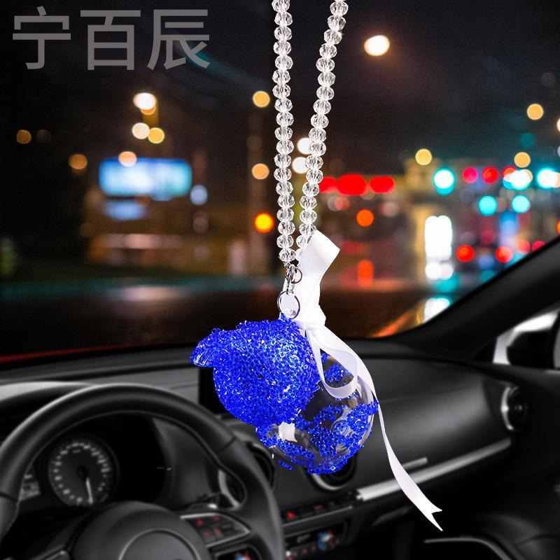宁百辰汽车挂件高档创意镶钻平安葫芦 精品车载挂件水晶礼品批
