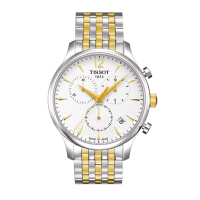 天梭(TISSOT)俊雅系列 时尚 石英男表 金属钢带皮带 男士手表 T063.617.11.037.00 石英表 男
