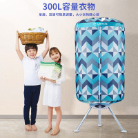艾美特(AIRMATE)烘干机家用干衣机轻音宝宝婴儿烘衣机容量15公斤功率1000瓦双层圆筒HGY1002P-1花色