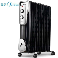 美的(Midea) NY2513-16J1W 油汀 取暖器 电暖器13片 家用电暖气速热省电节能暖风机烤火炉电暖炉