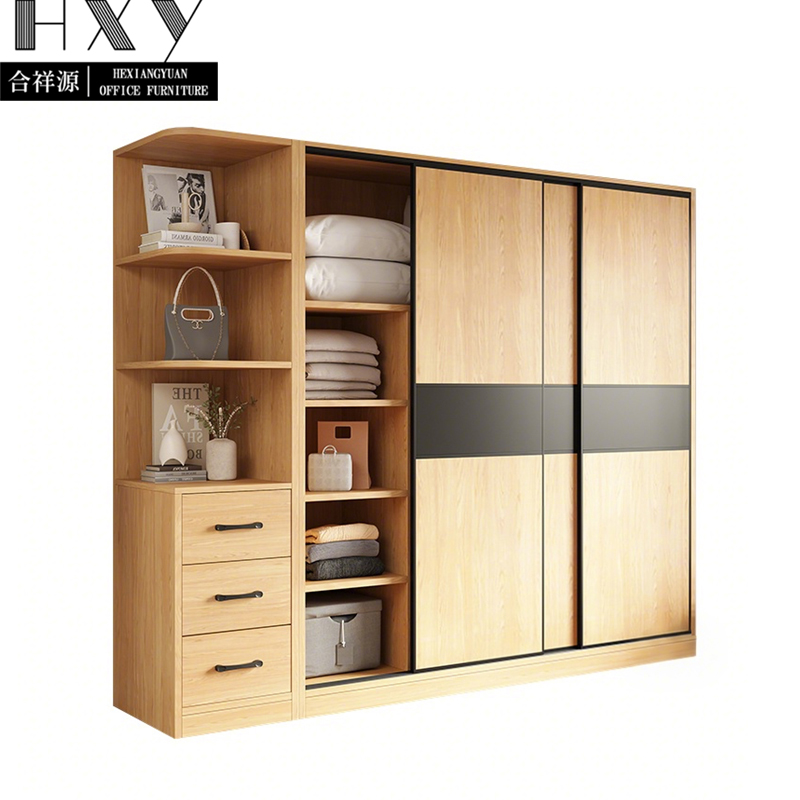 合祥源 移门衣柜加边柜 2000*600*2000mm QX-YG29 组高清大图