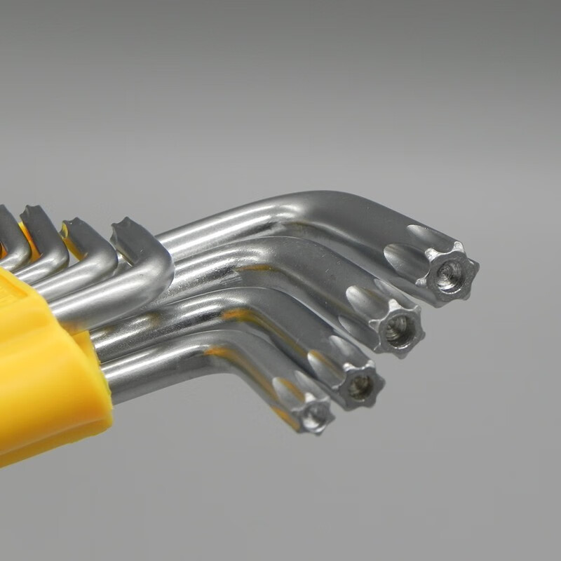 波斯(BOSI)9件套公制标准梅花内六角扳手 BS423170(T10-T50)一套高清大图