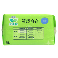 乐而雅清透自在无香超薄护垫35片