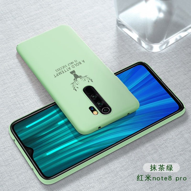 深非 深非 新款麋鹿红米note8超薄手机壳全包防摔保护套红米note8pro