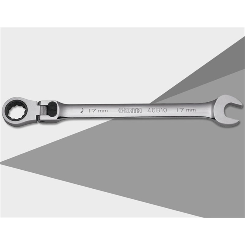 世达(SATA) 加长型锁定活头快扳17MM46810