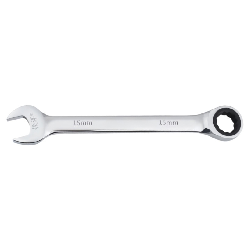 铁洋 棘轮两用扳手 15mm 把高清大图