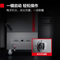 德玛仕(DEMASHI)燃气蒸饭柜蒸饭车蒸箱商用蒸饭箱蒸饭机蒸箱食堂单位学校 蒸柜大容量SZXY15B-100Y液化气