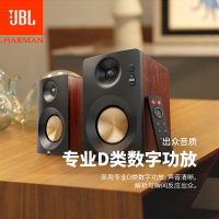 JBL CM220台式HIFI多媒体2.0书架监听音响笔记本电脑蓝牙无线音箱