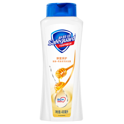 舒肤佳沐浴露蜂蜜润护型400ml 润泽肌肤 无皂基 pH中性温和 新老包装随机发货