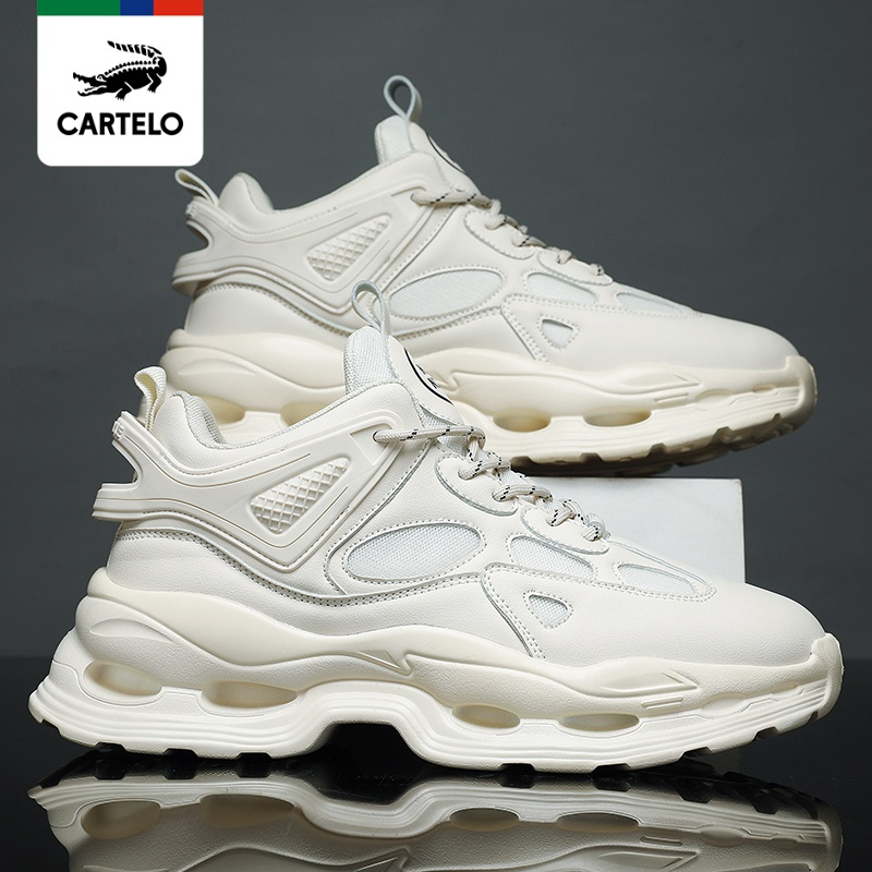 线下专柜同款卡帝乐鳄鱼cartelo新款男鞋韩版鞋子男潮流老爹鞋男士