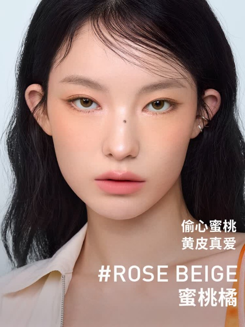 三熹玉3CE单色腮红#ROSE BEIGE 蜜桃橘5g高清大图