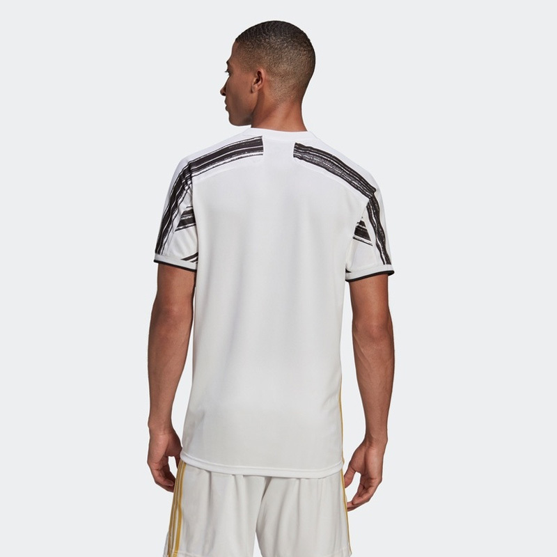 阿迪达斯 adidas 男装足球尤文主场球迷版运动球衣EI9894