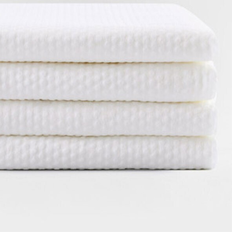 洁丽雅一次性浴巾5包大号便携加厚强吸水棉柔珍珠纹MRJ023高清大图