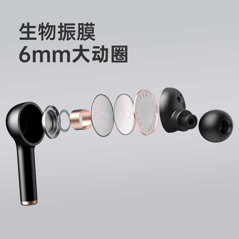 a9游戏无线蓝牙耳机双耳入耳式运动跑步超长待机快充适用于小米华为oppo苹果安卓通用